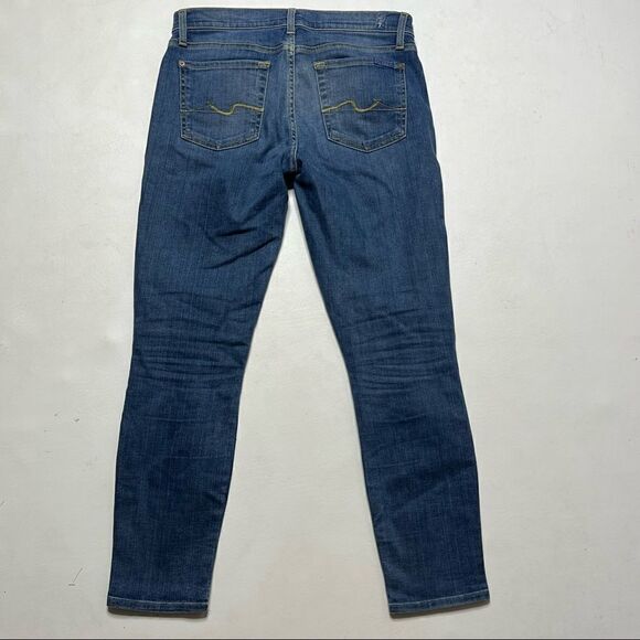 7 for All Mankind | Cropped Gwenevre Denim Jeans - Picture 5 of 6